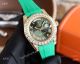Knock-off Rolex Day-Date 40MM Blue Face Diamond Case Rubber Strap Watch (4)_th.JPG